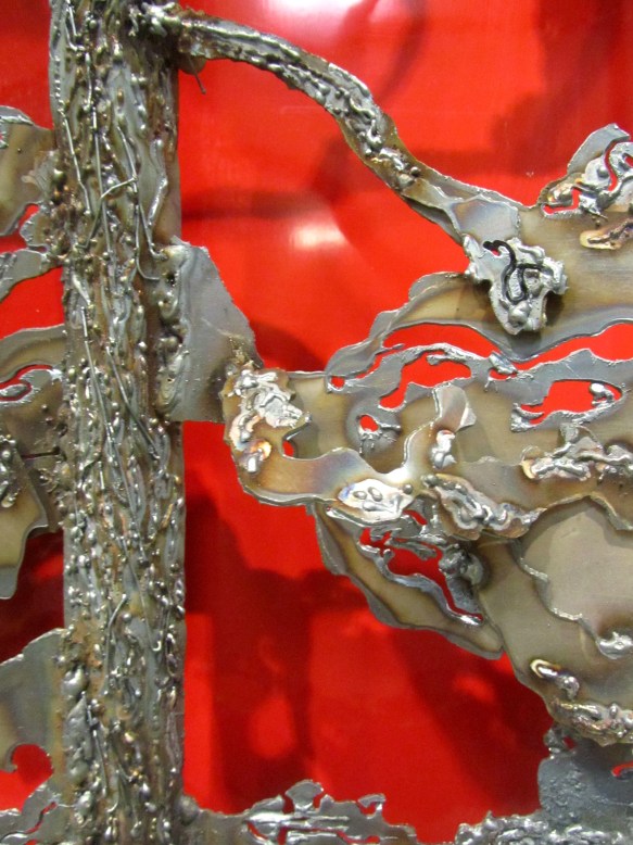 1.5 Kaylyn Roloson, The Lonely Evergreen (detail), 22 x 22, 2012