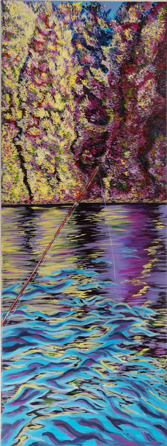 Kaylyn Roloson, Cottage Days, Acylric, 2011